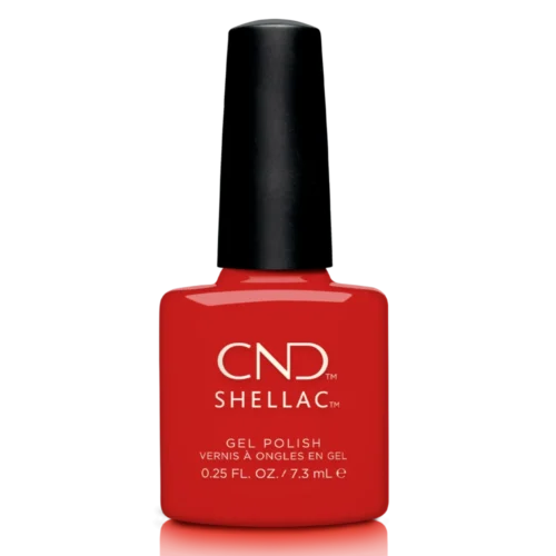 CND Shellac Devil Red