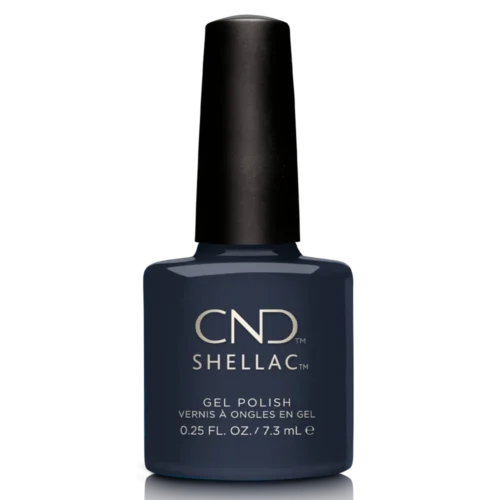 CND Shellac Indigo Frock