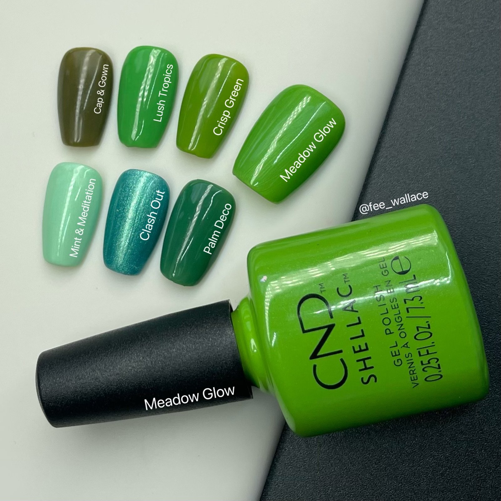 CND Shellac Meadow Glow - obrazek 2