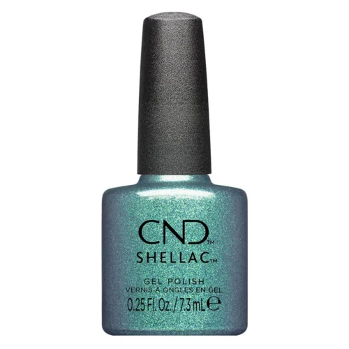 CND Shellac Teal-Tricity