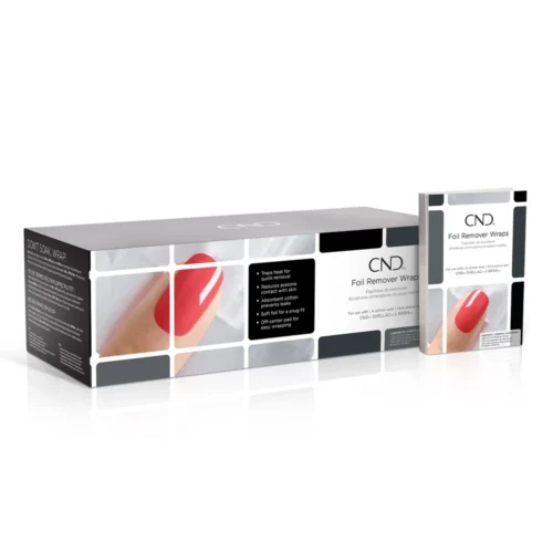 Folie do usuwania stylizacji CND Foil Removal Wraps 250 szt.