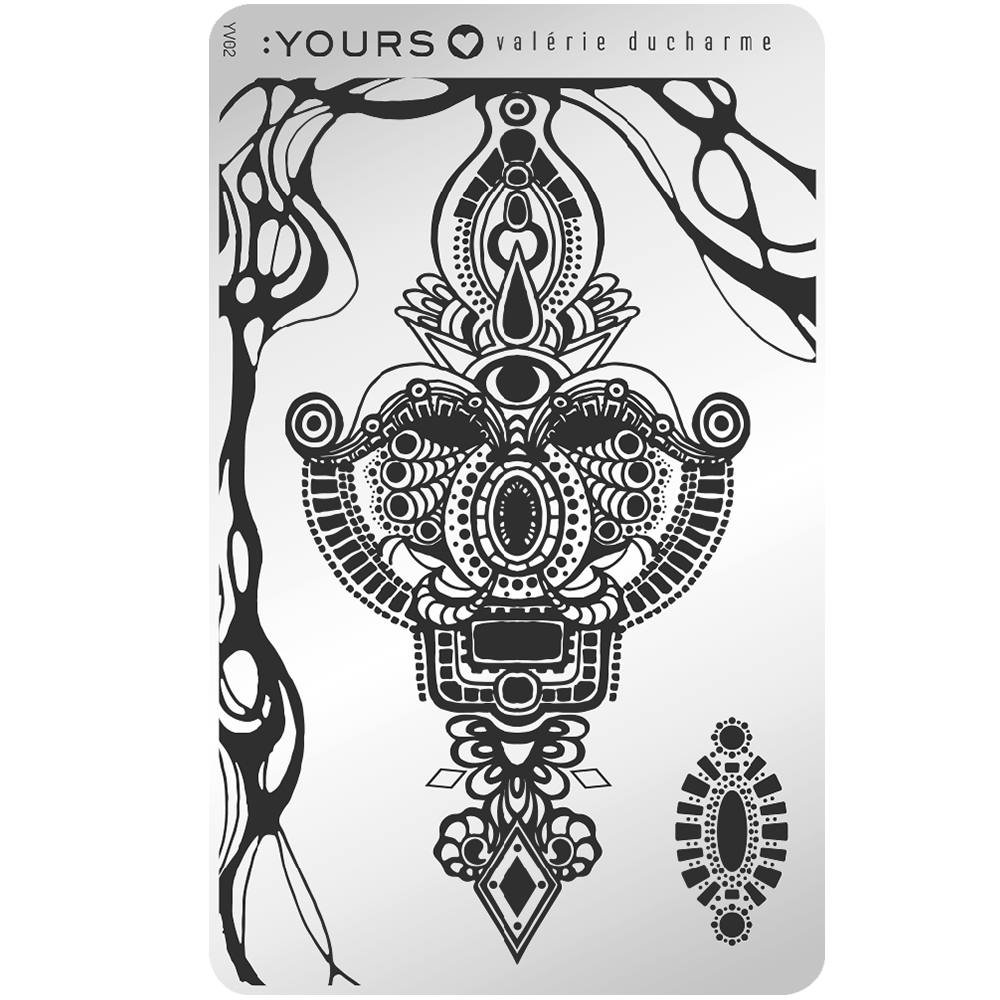 Blaszka do stempli :YOURS - Spiritual Mystery