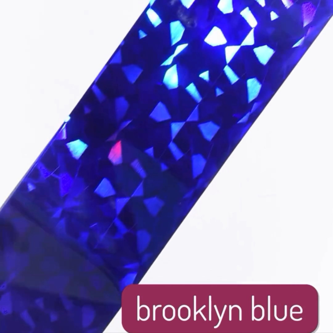 :YOURS FOIL - Brooklyn Blue Foil - obrazek 2
