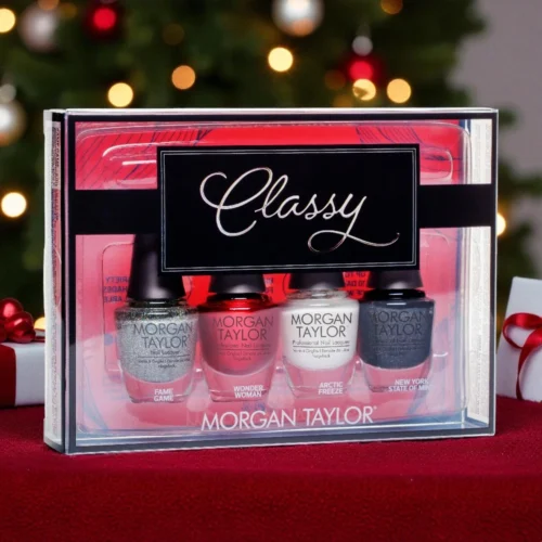 Morgan Taylor Classy mini zestaw lakierów do paznokci